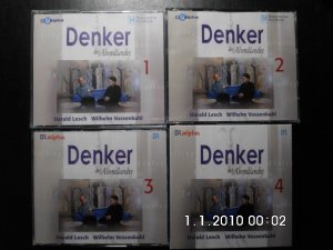 Denker des Abendlandes - 4 Kassetten mit 21 CD