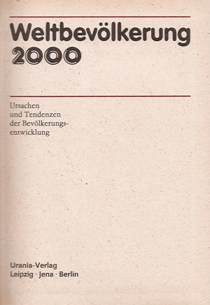 gebrauchtes Buch – Dieter Stempell – Weltbevölkerung 2000