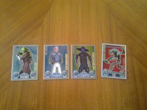 Star Wars Topps Force  Trading Card Game Serie 1 blauer Rücken 2011