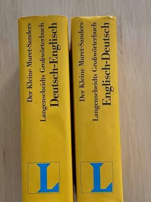 Langenscheidt Grosswörterbücher / Muret-Sanders. Komplett zwei Bände Englisch-Deutsch und Deutsch-Englisch