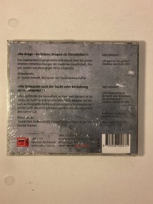 gebrauchtes Buch – No drugs, no future. Drogen als Stresskiller? Die Sehnsucht nach der Sucht oder Betäubung als Lebensprinzip Audio CD