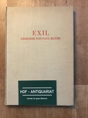 Exil . Gedichte - EA