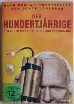 gebrauchter Film – DVD ~ Der Hundertjährige der aus dem Fenster stieg und verschwand ~ Komödie