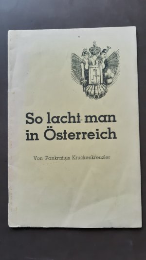 So lacht man in Österreich.