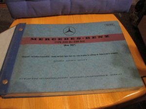 Ersatzteilkatalog Mercedes 350 SL/ SLC R107 Spare Parts List 1971 orginalteil 1971