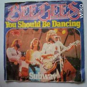 gebrauchter Tonträger – Bee Gees – You should be dancing / Subway