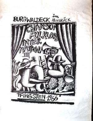 Waldeck Folkfestival 1966, Plakat