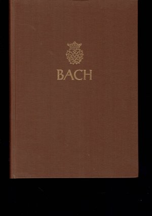 Johann Sebastian Bach. Neue Ausgabe sämtlicher Werke Serie V Band 10. Einzeln überlieferte Klavierwerke II und kompositionen für Lauteninstrumente