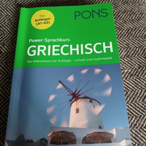 gebrauchtes Buch – PONS Power-Sprachkurs Griechisch - Der Intensivkurs für Anfänger - schnell und multimedial