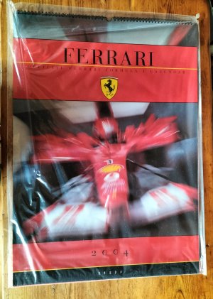 gebrauchtes Buch – Günther Raupp – Der offizielle Formel 1 Kalender 2004 / Official Ferrari Formula 1 Calendar 2004