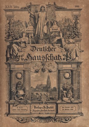 Die Jagd auf den Millionendieb., Reiseerzählung. IN: Deutscher Hausschatz. XXII. Jahrgang 1896.