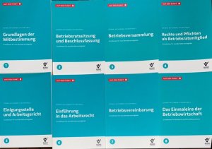 Grundwissen für neue Betriebsratsmitglieder - Reihe: auf den Punkt - Bd. 1 bis 8