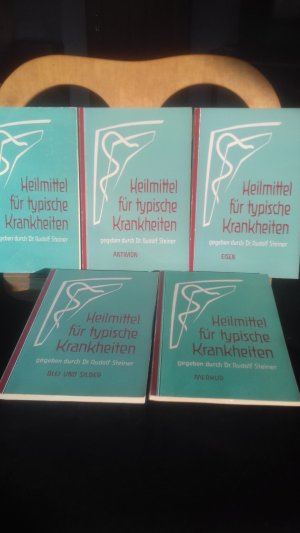 Heilmittel für typische Krankheiten 1. Grundsätzliches , Folge 3 Antimon, Folge 4 Eisen, Folge 5 Blei und Silber, Folge 6 Merkur