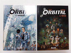 Orbital Bd. 1.1 (Narben) und 1.2 - (Risse)