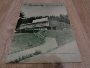 gebrauchtes Buch – Deutsche Architektur 7/1973. THEMA: Bauen in befreundeten Ländern und DDR