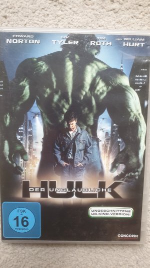 gebrauchter Film – Norton, Edward; Tyler – Der unglaubliche Hulk (ungeschnittene US-Kinoversion)