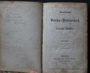 Amerikanische Volksbibliothek Deutscher Klassiker