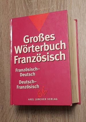 gebrauchtes Buch – Großes Wörterbuch Französisch