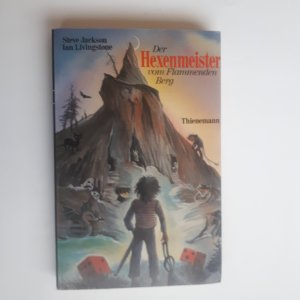 Der Hexenmeister vom flammenden Berg Solo-Rollenspiel Abenteuer Fantasy Abenteuer Spielbuch Fighting Fantasy