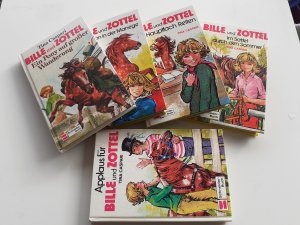 gebrauchtes Buch – Tina Caspari – Bille und Zottel -  6 Bücher + 1