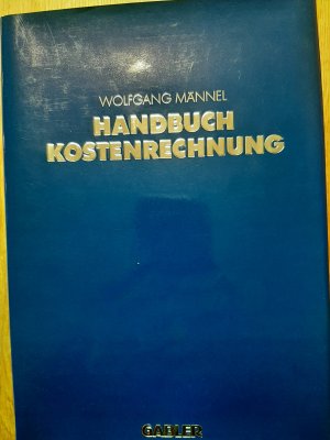 Handbuch Kostenrechnung