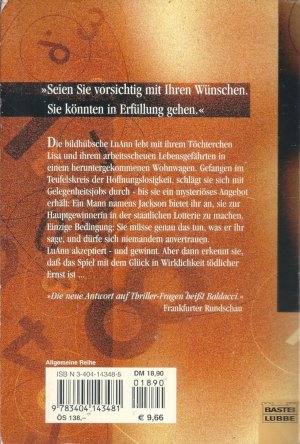 gebrauchtes Buch – David Baldacci – Die Versuchung