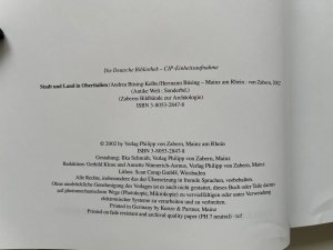 gebrauchtes Buch – Andrea Büsing-Kolbe, Hermann Büsing – Stadt und Land in Oberitalien