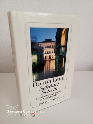 gebrauchtes Buch – Donna Leon – Schöner Schein ~ Commissario Brunettis achtzehnter Fall