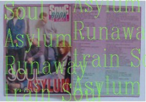 Soul Asylum: Bravo Songbook „Runaway train“ mit Foto, Zeitschriftenclipping, Clipping