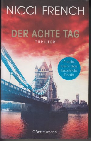 gebrauchtes Buch – Nicci French – Konvolut: Der achte Tag, Blutroter Sonntag, Böser Samstag, Mörderischer Freitag