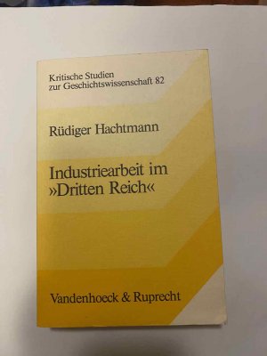 Industriearbeit im "Dritten Reich"