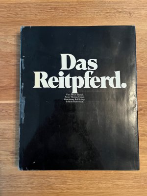 gebrauchtes Buch – Brandl, Albert  – Das Reitpferd