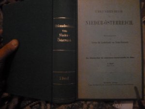 Urkunden-Buch von Nieder-Österreich (Niedderösterreich) -/Hrsg. vom Vereine für Landeskunde von Nieder-Österreich I. Das Urkunden-Buch des aufgehobenen […]