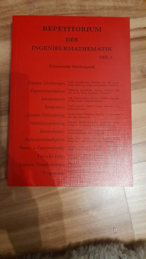 Repetitorium der Ingenieurmathematik