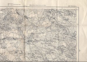 Karte des westlichen Rußlands. Q 37. Mielnica. Maßstab 1 : 100 000.