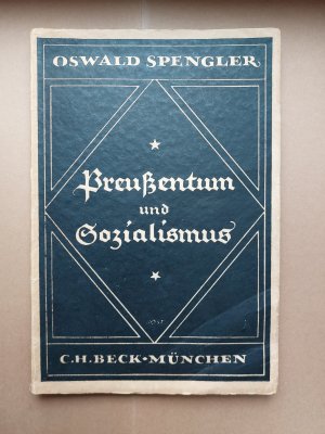 Preußentum und Sozialismus