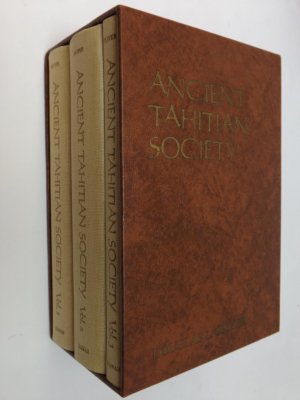 Ancient Tahitian Society 3 Volumes in Slipcase