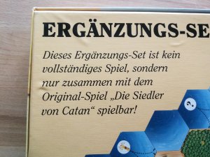 gebrauchtes Spiel – Kosmos - Die Siedler von Catan Ergänzungsset für 5 und 6 Spieler - Holzversion