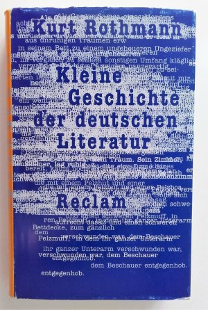 Kleine Geschichte der deutschen Literatur