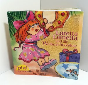 gebrauchtes Buch – Michael Koglin (Geschichte) – Loretta Lametta und die Weihnachtskekse. Pixi-Buch Nr. 1709. Pixi-Serie W 24 mit Glitzer