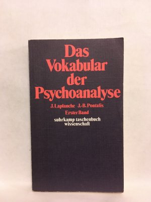 Das Vokabular der Psychoanalyse