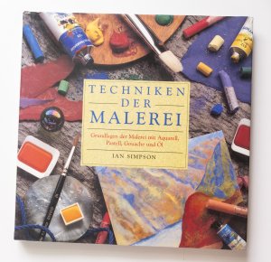 gebrauchtes Buch – Ian Simpson – Techniken der Malerei