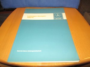 gebrauchtes Buch – Mercedes-Benz – Werkstatthandbuch Mercedes Lastwagen-Neutypen 1980 / 81 Februar 1981 sehr gut