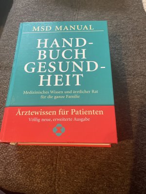 B456) MSD Manual Handbuch Gesundheit medizinisches Wissen und ärztlicher Rat für die ganze Familie, Ärztewissen für Patienten, völlig neue, erweiterte […]