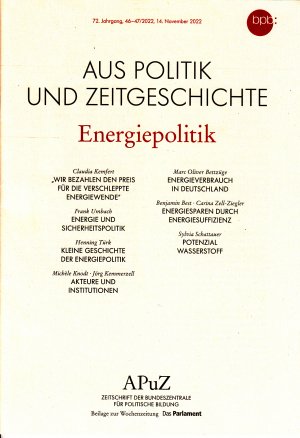 gebrauchtes Buch – Claudia Kemfert Frank Umbach Henning Türk Michèle Knodt Jörg Kemmerzell Marc Oliver Bettzüge Benjamin Best Carina Zell-Ziegler Sylvia Schattauer – Energiepolitik Wir bezahlen den Preis für die verschleppte Energiewende Energie und Sicherheitspolitik Kleine Geschichte der Energiepolitik Akteure und Institutionen der Energiepolitik Energieverbrauch in Deutschland Energiesparen durch Energiesuffienz Po