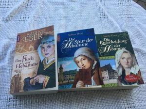 Die Entscheidung, der Fluch, die Spur der Hebamme 3 Bücher