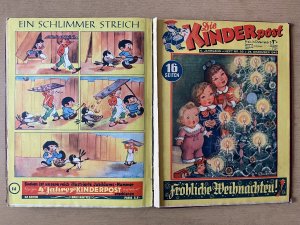 Die Kinderpost. (28 Hefte; davon 26 Stück = gesamter 4. Jahrgang 1949, 2 Stück 1951)