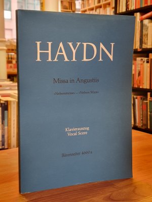 antiquarisches Buch – Joseph Haydn – Missa in Angustiis - "Nelsonmesse" / ''Nelson Mass''