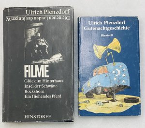 2 Bücher von Ulrich Plenzdorf: 1. FILME 1 + 2. GUTENACHTGESCHICHTE