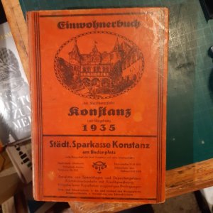 Einwohnerbuch der Kreishauptstadt Konstanz und Umgebung 1935